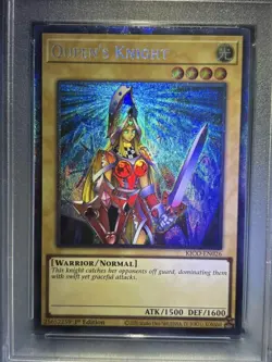 YuGiOh Queens Knight PSA10 1st Edition Collector's Rare 2021 GEM MT - Image 3