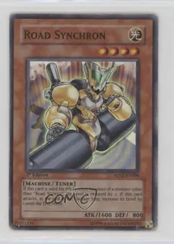 Road Synchron 1st Ed. YuGiOh 5D's 2 Starter Deck #5DS2-EN006 2009 12kb - Image 1