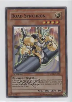 Road Synchron 1st Ed. YuGiOh 5D's 2 Starter Deck #5DS2-EN006 2009 0t0 - Image 1