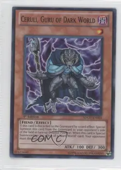 Ceruli Guru of Dark World 1st Ed. YuGiOh Gates the Underworld Structure Deck gl9 - Image 1