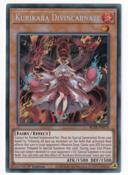 Kurikara Divincarnate - (BLTR-EN079 - 1st Ed - Secret Rare) - NM - Yugioh - Image 1