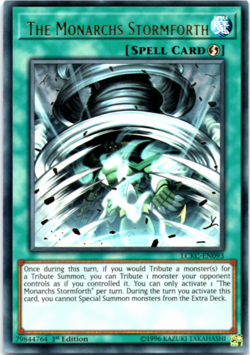 The Monarchs Stormforth - LCKC-EN093 - Ultra Rare - 1st Edition Yugioh - Image 1