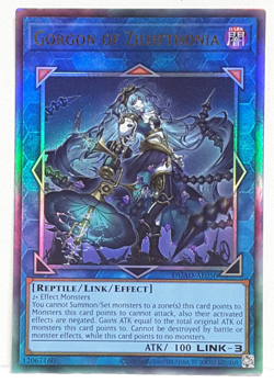 Yugioh Asia-English Gorgon of Zilofthonia DUAD-AE050 Ultimate Rare - Image 1