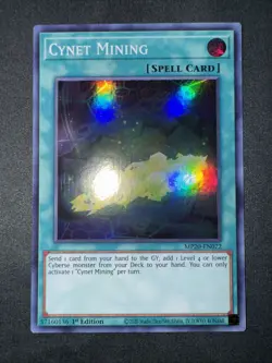 Yugioh Cynet Mining MP20-EN072 2020 Tin of Lost Memories 1st Edition - Image 1