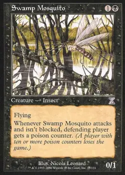Swamp Mosquito - Light Play MTG Time Spiral Time Shifted - Image 1