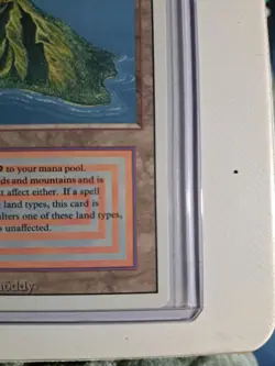 Volcanic Island MTG 3rd Edition Revised Dual Land Magic the Gathering - Image 5