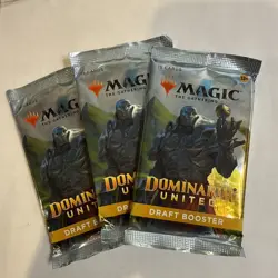 MTG Magic the Gathering Dominaria United Draft Pack - 3 Boosters 45 CARDS - Image 1