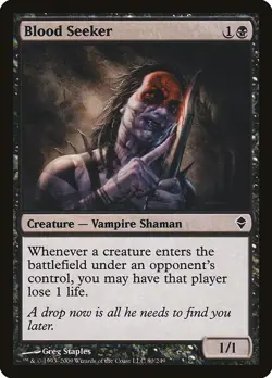 [MTG] Blood Seeker (080) (ZEN) LP-HP - Image 1