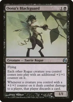 [MTG] Oona's Blackguard (072) (MOR) LP-HP - Image 1
