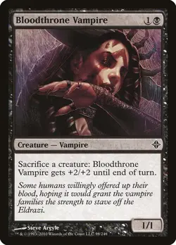 [MTG] Bloodthrone Vampire (098) (ROE) LP-HP - Image 1