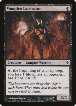 [MTG] Vampire Lacerator (115) (ZEN) LP-HP - Image 1