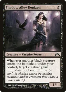 [MTG] Shadow Alley Denizen (076) (GTC) LP-HP - Image 1
