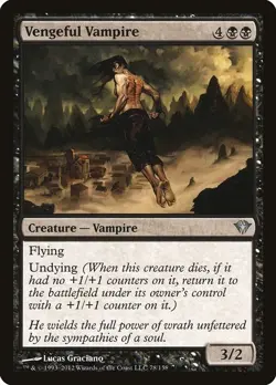 [MTG] Vengeful Vampire (078) (DKA) LP-HP - Image 1