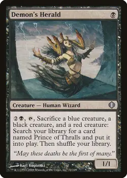 [MTG] Demon's Herald (072) (ALA) LP-HP - Image 1