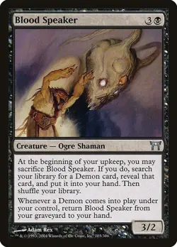 [MTG] Blood Speaker (103) (CHK) LP-HP - Image 1