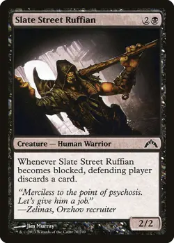 [MTG] Slate Street Ruffian (078) (GTC) LP-HP - Image 1