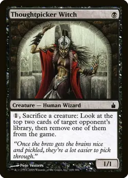 [MTG] Thoughtpicker Witch (109) (RAV) LP-HP - Image 1