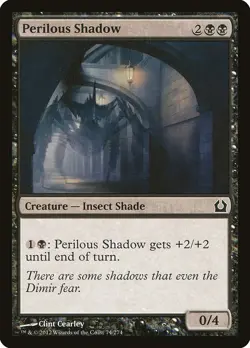 [MTG] Perilous Shadow (074) (RTR) LP-HP - Image 1