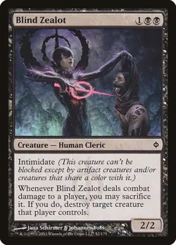 [MTG] Blind Zealot (052) (NPH) LP-HP - Image 1