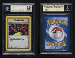 Sleep! 1st Ed. Pokemon Team Rocket BGS 9.5 GEM MINT 2000 0y8e - Image 3