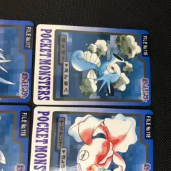 [SC] ya134 Pokemon Cards Carddass Banpresto Tatsoo Seedra Tosakint Azumaoh Starm - Image 2