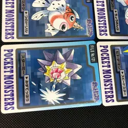 [SC] ya134 Pokemon Cards Carddass Banpresto Tatsoo Seedra Tosakint Azumaoh Starm - Image 5