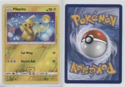 Pikachu Reverse Foil Pokemon Sun & Moon Unified Minds #56 2s9 - Image 3