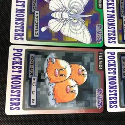[SC] ya134 Pokemon Cards Carddass Banpresto Paras Parasect Compan Morphon Digda - Image 5