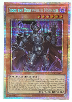 Yugioh Asia-English Eidos the Underworld Monarch DUAD-AE017 25TH FOIL QCSR - Image 1