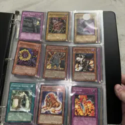 yugioh card binder collection (4pages Not Pictured) - Image 1