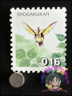 Pidgey Pokemon Stamp Card Japanese Shogakukan Nintendo Game Anime TCG I - Image 1