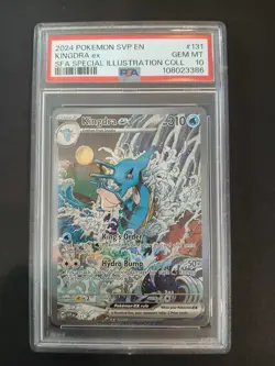 Kingdra ex SVP #131 SV Black Star Promo Card - PSA 10 GEM MT - Pokémon TCG - Image 3
