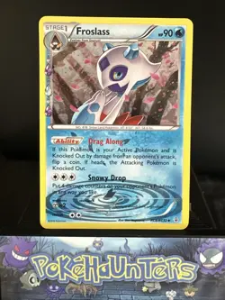 Pokemon Card Froslass RC8/RC32 Generations Radiant Collection Holo Played - Image 1