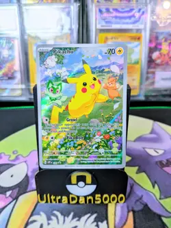 NEAR MINT! Pikachu SVP 088 S&V Paldea Adventure Chest Promo Pokemon Card! - Image 1