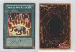 Card of Safe Return 1st Ed. YuGiOh Zombie Madness Structure Deck #SD2-EN018 0l37 - Image 3