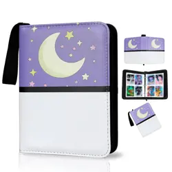 Collectible Trading Card Albums,4 Pocket Card Binder, 400 Double Sided Pocket... - Image 1