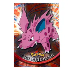 Pokemon Nidorino 33 Non Holo Topps Pokemon Card Series 1 First Edition Blue Logo - Image 1