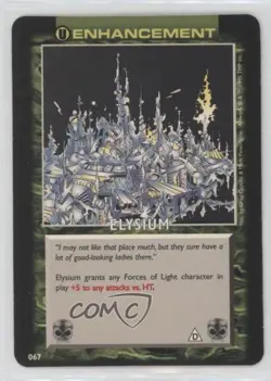 1995 Spawn - Power Cardz Trading Card Game Enhancement Elysium #067 0i7t - Image 1