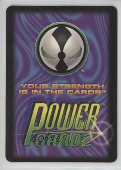 1995 - Power Cardz Trading Card Game Earthly Forces and Beyond Spawn #030 0i7t - Image 2