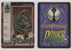1995 Spawn - Power Cardz Trading Card Game Forces of Darkness Vandalizer 0i7t - Image 3