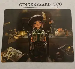 Tataru Taru Gold - NM - MTG Magic Art Series: Final Fantasy - Image 1