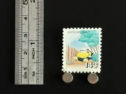 Snorlax Pokemon Stamp Card Japanese Shogakukan Nintendo Game Anime TCG I - Image 2