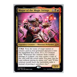 Magar of the Magic Strings #171 Regular Mythic MTG 2022 Unfinity (UNF) - Image 1