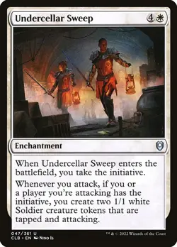 [MTG] Undercellar Sweep (Foil) (047) (CLB) NM - Image 1