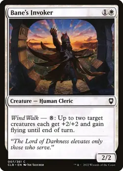 [MTG] Bane's Invoker (Foil) (007) (CLB) NM - Image 1