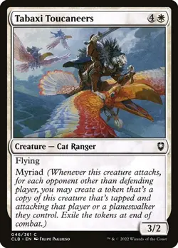 [MTG] Tabaxi Toucaneers (Foil) (046) (CLB) NM - Image 1