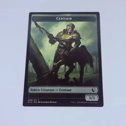 Magic The Gathering Centaur/Wolf 008 Token - Midnight Hubt MTG Trading Card Tc7 - Image 1
