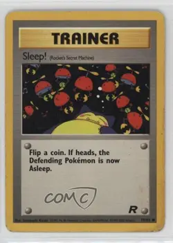 Sleep! (Rocket's Secret Machine) Pokemon Team Rocket #79 2000 10cj - Image 1