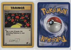 Sleep! (Rocket's Secret Machine) Pokemon Team Rocket #79 2000 10cj - Image 3