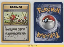 Digger (Rocket's Secret Machine) Pokemon Team Rocket #75 2000 READ 2i2 - Image 3